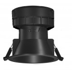 Foco Downlight LED COB Fijo Redondo Ø90mm 7w Konic CCT, Blanco ó Negro